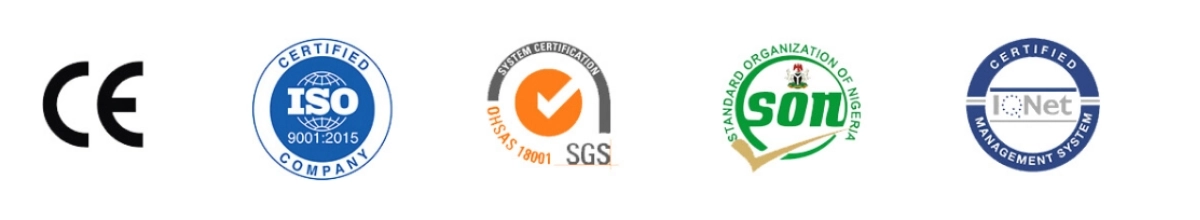 Co-Grain CE ISO and quality certifications