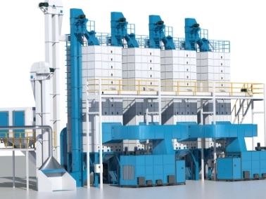 Commercial grain drying equipment