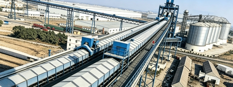 Integrated grain conveying and handling systems