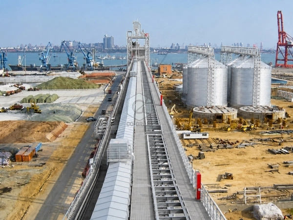 Air Cushion Belt Conveyor for Grain