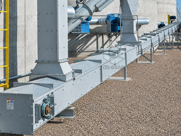 Enclosed Belt Conveyor for Grain