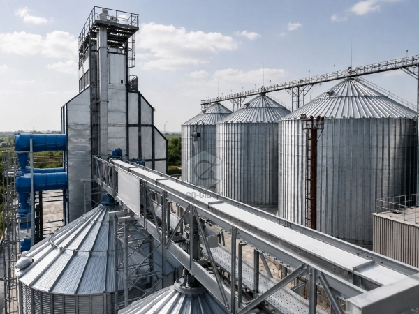Grain Conveying System for Dryer Feeding and Discharge