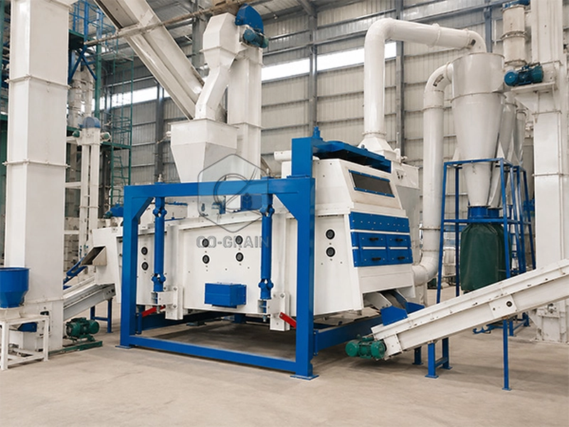rice_pre_cleaner_installed_with_dust_collection_system