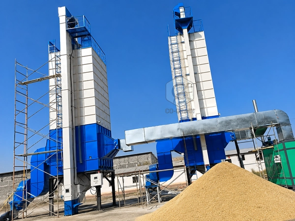 20-Ton and 30-Ton Batch Paddy Dryers Shipped to Uzbekistan