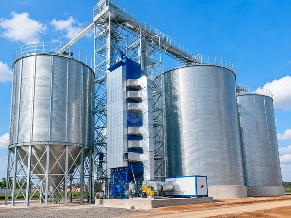 Wet Grain Buffer Silo for Grain Drying Plants