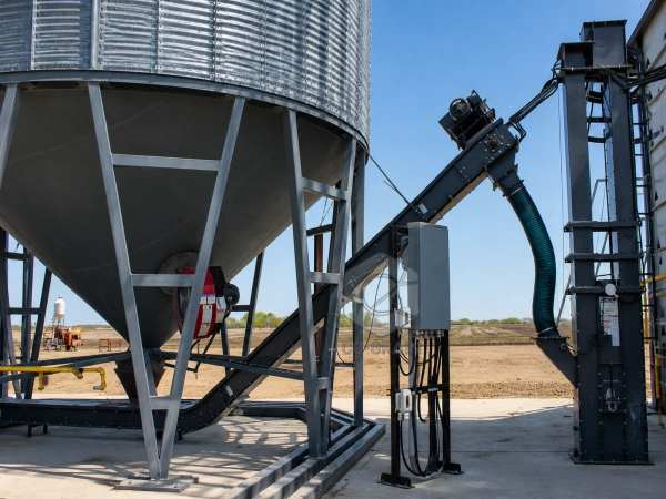 What Is a Drag Chain Conveyor for Grain Transfer?